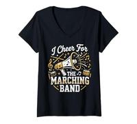 Women's I Cheer for The Marching Band V-Neck T-Shirt