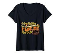 Womens I Cook My Turkey The Old Fashioned Way I Let My Mom Do It V-Neck T-Shirt