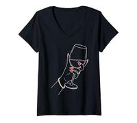 Women's I Don't Always Dance oh Wait yes I do Funny Dance V-Neck T-Shirt