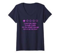 Women's I Don't get Enough Credit for the Things i Manage not to say V-Neck T-Shirt