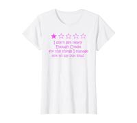 Women's I Don't get Enough Credit for the Things i Manage not to say Value Graphic T-Shirt