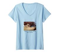 Womens I Don't Know How But I Will - Fallen Angel V-Neck T-Shirt