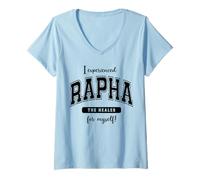 Women's I Experienced Rapha The Healer V-Neck T-Shirt