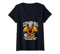 Women's I Filled All The Positions Security Manager Scheduler Me V-Neck T-Shirt