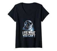Women's I Fix What You Cant Welding V-Neck T-Shirt