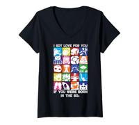 Womens I Got love for you if you were born in 80's V-Neck T-Shirt