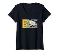 Womens I Gotta See The Candy First I'm Not Stupid Funny V-Neck T-Shirt