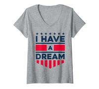 Women's I Have a Dream V-Neck T-Shirt