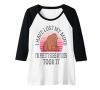 Womens I Have Lost My Mind I'm Pretty Sure My Kids Took It Mother Raglan Baseball Tee
