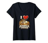 Women's I Heart Joshua Trees V-Neck T-Shirt