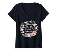 Women's I Hope You Heal from The Things You Don't Talk About - V-Neck T-Shirt