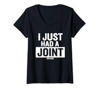 Womens I Just Had A Joint Replaced V-Neck T-Shirt
