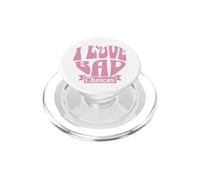 Womens I Love Bad Choices Ironic Heart PopSockets PopGrip for MagSafe