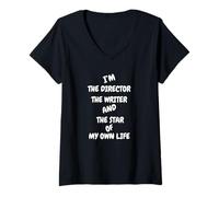 Womens I’m the Star Director Writer of My Own Life Shirt V-Neck T-Shirt