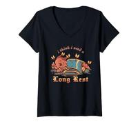 Women's I Need a Long Rest V-Neck T-Shirt