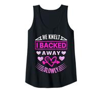 Womens I Stepped Back Slowly - Bold Romantic Refusal Design Tank Top