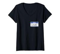 Women's I Survived Law School Graduation Present Future Lawyers V-Neck T-Shirt