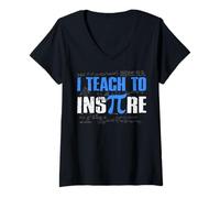 Women's I Teach to Inspire V-Neck T-Shirt