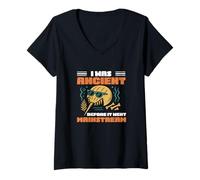 Womens I was Ancient Before It Went Mainstream Horseshoe Crab Lover V-Neck T-Shirt