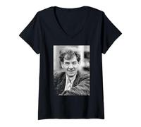 Women's Ian McKellen Acting Shakespeare Birmingham 1988 V-Neck T-Shirt
