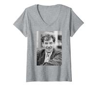 Women's Ian McKellen in Birmingham Acting Shakespeare 1988 V-Neck T-Shirt
