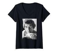 Women's Ian McKellen Stage & Film Actor Director 1969 V-Neck T-Shirt