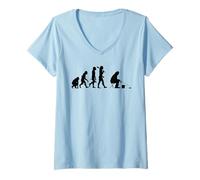 Women's Ice Fishing Evolution V-Neck T-Shirt