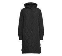 Women's Ichi Ihhansa Ja Long Quilted Coat Noir L