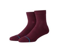 Womens Icon Quarter Socks in Wine
