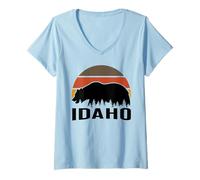 Womens Idaho V-Neck T-Shirt