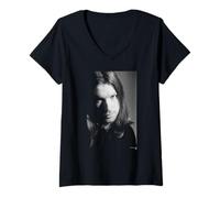 Women's IDM DJ Aphex Twin Windowlicker By Andy Willsher V-Neck T-Shirt