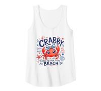 Womens If Crabby Please Return to Beach Feeling Beachy Women Tank Top