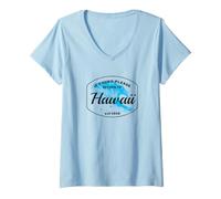 Women's If Found Please Return to Hawaii Shirt V-Neck T-Shirt