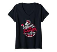 Womens If I Had Feelings They'd Be for You V-Neck T-Shirt