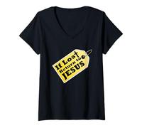 Women's If (This is) Lost, Return to Jesus V-Neck T-Shirt