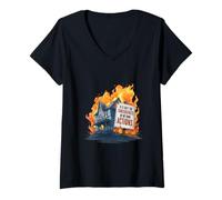 Womens If This Isn't The Consequences Of My Own Actions V-Neck T-Shirt