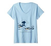 Women's ikigai Japanese Definition V-Neck T-Shirt