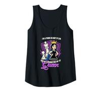 Womens I'm a Pawn in Gods Hand Promoting me to Queen Tank Top