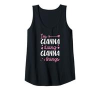 Womens I'm Gianna Doing Gianna Things Personalized First Name Tank Top
