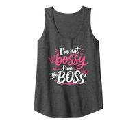 Womens I'm Not Bossy I'm The Boss Funny Tank Top