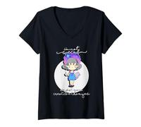 Women's Im not Weird Im just More Creative Anime V-Neck T-Shirt