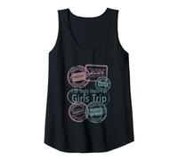 Womens I'm Only Here for Girls Trip Matching 2026 Passport Stamp Tank Top