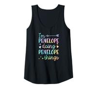 Womens I'm Penelope Doing Penelope Things Personalized First Name Tank Top