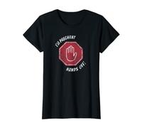 Womens I'm Pregnant, Hands Off | Don't touch the bump shirt T-Shirt