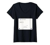 Women's I'm Still Waiting for My Therapist V-Neck T-Shirt