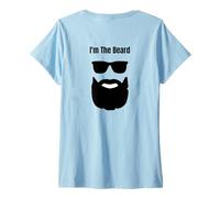 Womens I'm The Beard Distraction For In the Closet Gay Men Or Women V-Neck T-Shirt