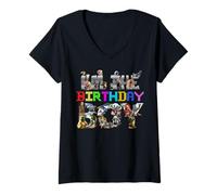 Womens I'm The Birthday Boy Italian Brainrot Meme Party Funny V-Neck T-Shirt