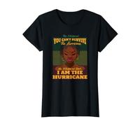 Womens I'm the Hurricane Afro Queen Empowerment Design Value Graphic T-Shirt