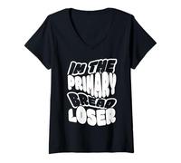 Women's I'm the Primary Bread Loser V-Neck T-Shirt