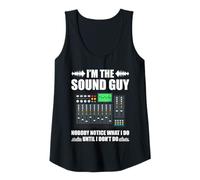 Womens I'm the sound guy nobody sound engineer sound engineer Tank Top